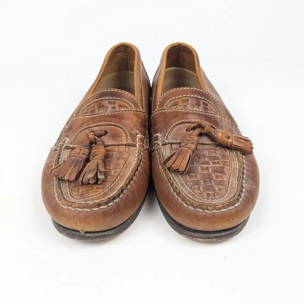 Johnston & Murphy Brown Passport Loafers Size 8.5